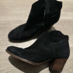 ZODIAC Suede Ankle Booties